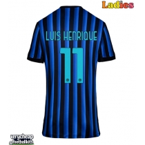 Inter Milan Luis Henrique #11 Replica Home Shirt Ladies 2025-26 Short Sleeve